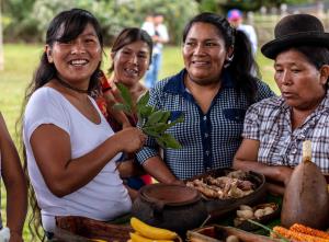 Bolivia, Santo Domingo, Apolo | Indigenous woman of Lecos de Apolo explaining about Amazonic yams | Rob Wallace | Sabores Silvestres I Day 5-Rob Wallace-WCS-2514.jpg