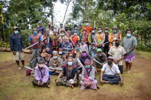 Eastern Highlands Province, Papua New Guinea | Participants of Family Business Management Training at Wamiufa, Upper Asaro in Dauolo District.  | Alex Fanaso/WCS | IMG_5729