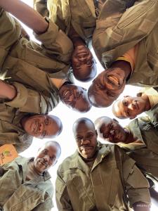  | Park rangers are locally recruited envisioning conservation approach as part of the local development. | Photo © Ana Yi/WCS. | ©PH16_Park rangers
